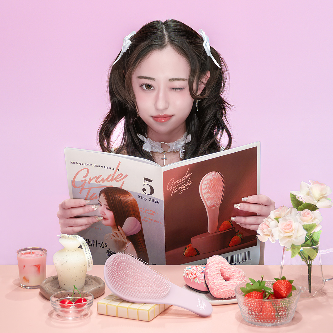 ほどけるピンク